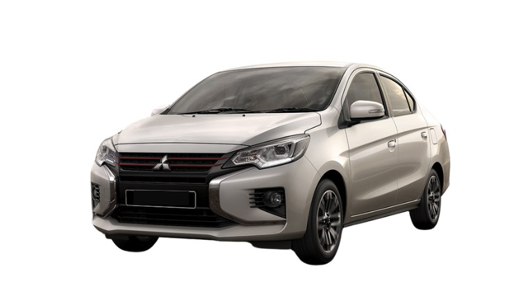 Mitsubishi Attrage rental Dubai Marina