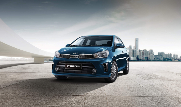 Kia Pegas car rental Dubai Marina AED 120/day
